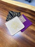 Living Hula coasters